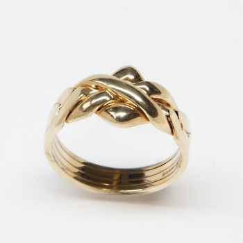 9ct Gold Puzzle Ring